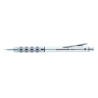 Afbeelding van Pentel GraphGear 1000 12 stuks vulpotloden mm met Canon nadentuis weg metaal 0,3