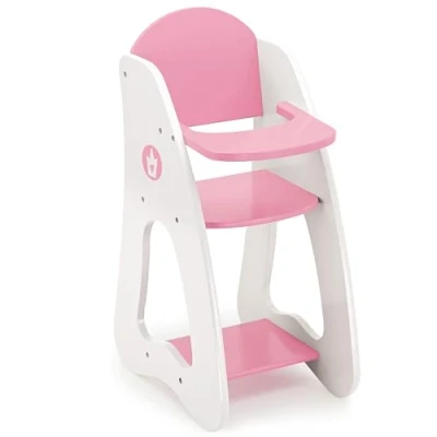 Afbeelding van Bayer Design Poppenstoel Princess World Wit en Roze (50101AA)