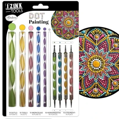 Afbeelding van Aladine Dot Painting set, meerkleurig