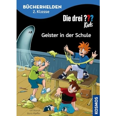 Afbeelding van Die drei ??? Kids, Bücherhelden 2. Klasse, Geister in der Schule: Erstleser Kinder ab 7 Jahre