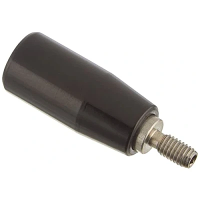 Afbeelding van HALDER 24530.0210 cilindergrepen, zwart, d1=18 mm / d2=M6 roestvrij staal