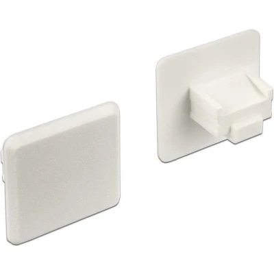 Afbeelding van Delock stofhoes voor RJ45 jack zonder handvat 10 stuks wit