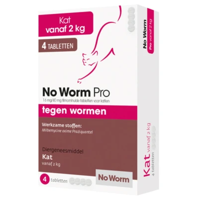 Afbeelding van Exil No Worm Pro Kat 4 TABLETTEN (409697)