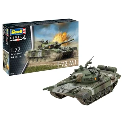 Afbeelding van Revell 03357 T 72 M1 Tank 1:72 Schaal Ongebouwd/Ongelakt Plastic Model Kit