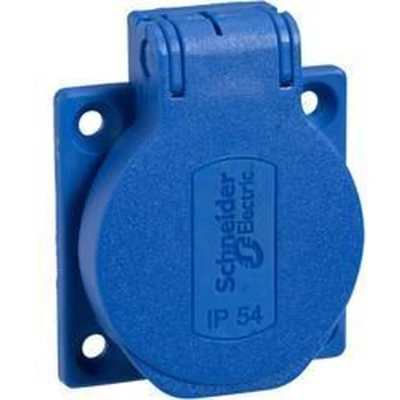 Afbeelding van Schneider Electric PKS52B Stopcontact (inbouw) IP54, IK08 Blauw