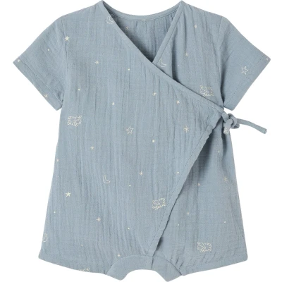 Afbeelding van Vertbaudet Pyjashort voor baby&#039;s van katoengaas