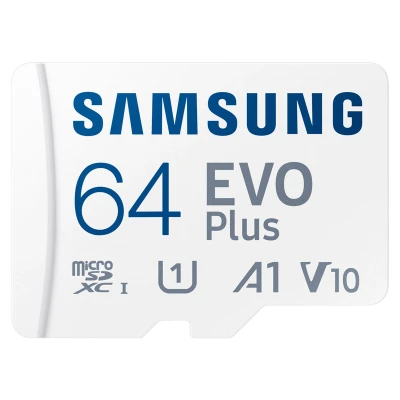 Afbeelding van Samsung EVO Plus (2024) microSD 64GB + SD Adapter