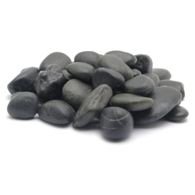 Afbeelding van Marina Aquarienkies Decoratieve grind natuur strand kiezel 12 18mm 2kg zwart