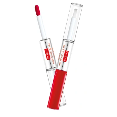 Afbeelding van Pupa Made To Last Lip Duo 006 Fire Red 5% korting code PUPA5
