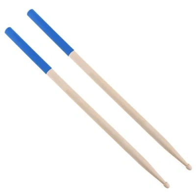 Afbeelding van Origlam 2 stuks 7A esdoorn drumsticks, hout tip esdoornhout drumsticks voor studenten en volwassenen (blauw)
