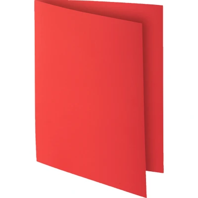 Afbeelding van Exacompta ref. 807012E Set van 30 felgekleurde inlegmappen ROCK&#039;&#039;S 80 g/m2 in PEFC™ gecertificeerde mappen Afmetingen: 22 x 31 cm Formaat A4 kleur rood