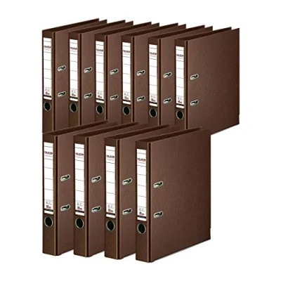 Afbeelding van Chromocolor ordner Verpakking van 10 stuks. Schmal bruin