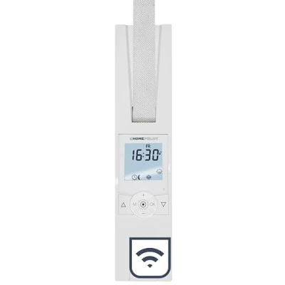 Afbeelding van HOMEPILOT RolloTron Premium Smart Power Elektrische rolluikroller met display voor comfortabele rolluikbediening. Home rolluik accessoires geschikt inbouw achteraf! Trekkracht: 60 kg