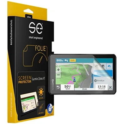 Afbeelding van s.e. 2x 3D beschermfolie voor Garmin Zümo XT, ontspiegeld, displaybeschermingsfolie, anti krassen, steenslag navigatiesysteem, helder &amp; mat inbegrepen