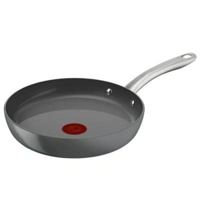 Afbeelding van Tefal Renew On C4240643 Koekenpan 28 cm, keramische antiaanbaklaag, inductie, thermo signaal kookweergave, eco design, gezond koken, gemaakt in Frankrijk