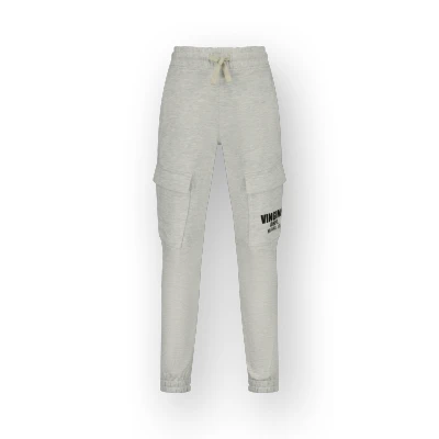 Afbeelding van Vingino regular cargo broek grijs melange