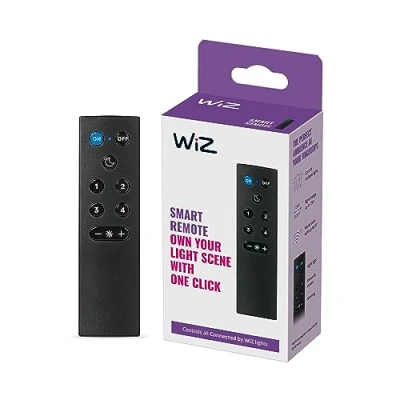 Afbeelding van WiZ Afstandsbediening Bedien Je Slimme Verlichting Eenvoudig Zonder App Werkt op Batterijen