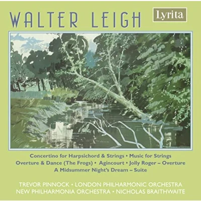 Afbeelding van London Philharmonic Orchestra, Trevor Pinnock Leigh: Concertino For Harpsichord &amp; Strings (CD)