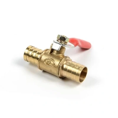 Afbeelding van Messing Kogelkraan SENRISE 12mm Afsluitventiel Prikkeldraad Slang Pijp Joiner Kraan Connector Adapter voor Water Gas Olie (Pack van 1)