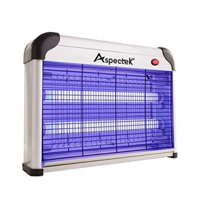 Afbeelding van ASPECTEK Anti Muggenlamp, UV tue Insectenverdelger, Elektrisch, 20W, Muggen Buiten, Vliegenvanger, Efficiënt Bereik 20 120 M2