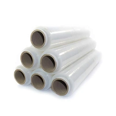 Afbeelding van Netuno 6 transparante stretchfolie 23my 500mm 1,5kg polyethyleen gegoten plastic wikkel bewegende verpakkingsfolie