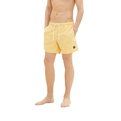 Afbeelding van TOM TAILOR Uomini zwemshorts 1035050, 16719 Corn Yellow, XS