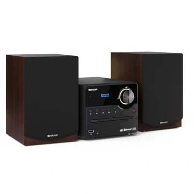 Afbeelding van Sharp XL B517D Home audio microsysteem 45 W Bruin