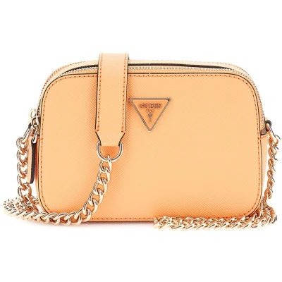 Afbeelding van GUESS Schoudertas Avondtas Noelle Crossbody Camera Apricot Abrikoos