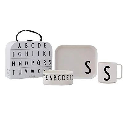 Afbeelding van Design Letters kinderservies set S