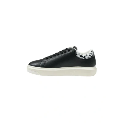 Afbeelding van Armani Exchange Sneakers laag, Heren, Maat: 42, Black white Leer