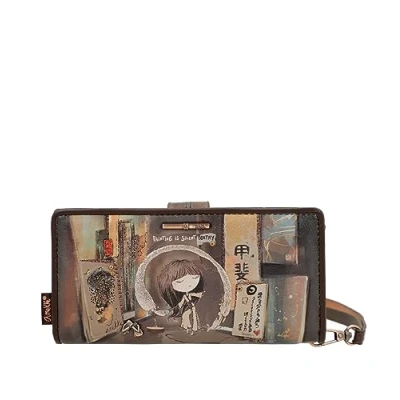 Afbeelding van Anekke Sh?en RFID Wallet L Multicolor