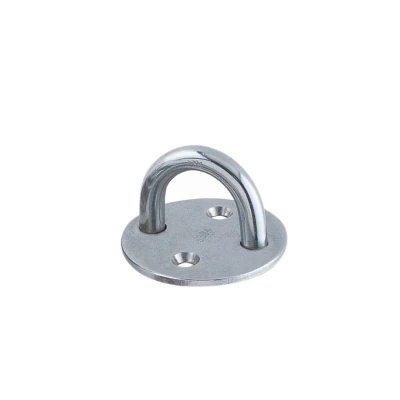Afbeelding van Ronde oogplaat met halfrond oog, 8 mm