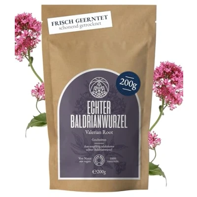 Afbeelding van Valeriaanwortelthee Monte Nativo (200g) Valeriaanthee, zacht gedroogd, aromatisch en smaakvol 100% puur natuurlijk Zonder toevoegingen (Valeriana officinalis)