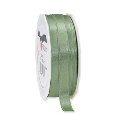 Afbeelding van PRÄSENT 7181025 556 cadeaulint, kunststof, oud groen, 25 m x 10 mm, meter