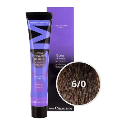 Afbeelding van DCM Hair Color Cream Ammonia Free 6/0 Natural 100ml
