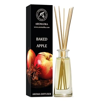Afbeelding van Kamer Geurverspreider Gebakken Appel 100ml Geuren met Stokjes Aroma Diffusers Huis Geur Aromatika