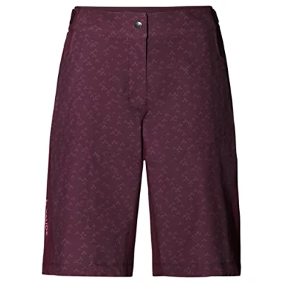 Afbeelding van Vaude Womens Ledro 3/4 sportbroek, Dames, Maat: 40, Cassis