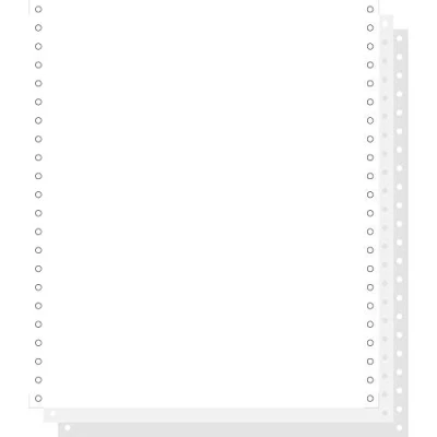 Afbeelding van Exacompta 62413E zelfdoorschrijvende etiketten, 640 x 11 inch, 3 laags, afneembaar, wit