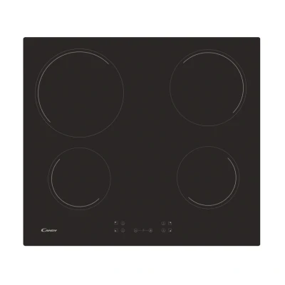 Afbeelding van Candy Idea CH64CCB/4U2 Zwart Ingebouwd 59 cm Keramisch 4 zone(s)