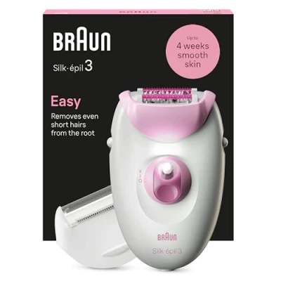 Afbeelding van Braun Se3 031 Epilator Wit