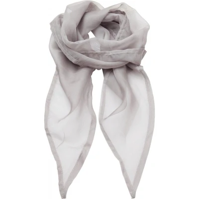 Afbeelding van Premier Ladies Chiffon Scarf PR740 SILVER