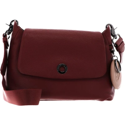 Afbeelding van MANDARINA DUCK Leren Schoudertas Mellow Leather Crossover Bag Mahogany Rood