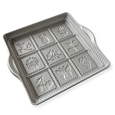 Afbeelding van Nordic Ware Engelse zandkoek pan, 9x9 inch, niet stick