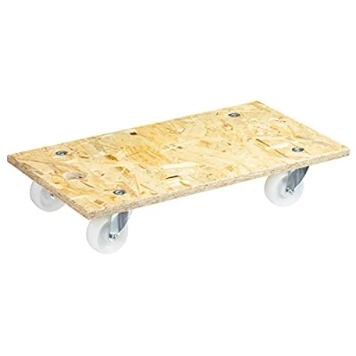 Afbeelding van WAGNER Transport dolly MM 1141 I 57,5 x 30 cm voor uitrusting &amp; zwaar beladen dozen laadvermogen 250 kg beste mobiliteit CO2 neutraal vormstabiel 20114101