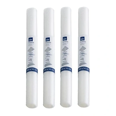 Afbeelding van Kela 390166 Antislipmat, 4 stuks, individueel te snijden, voor in lades en op rekken, 150 x 50 cm, Soletta, doorzichtig, delig, Transparant