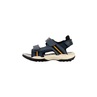 Afbeelding van Geox J Borealis Boy A kindersandalen, Marineblauw/Oranje, 28 EU