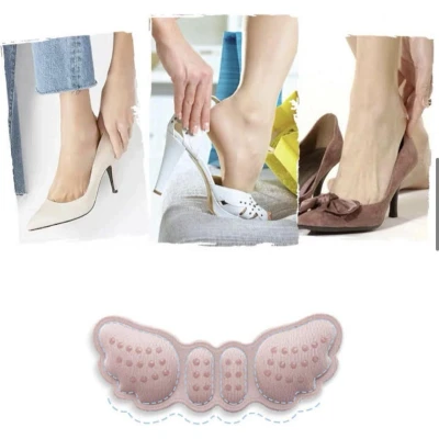 Afbeelding van CHIBAA NUDE Hielbescherming Set van 2 stuks hielkussen Optimaal Comfort Hiel beschermers Tegen Blaren Sneaker blaarstickers Hakken High heels Protection sticker Protectie 6mm dik
