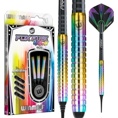 Afbeelding van Winmau Foxfire Urban 80% Soft Tip Dartpijlen