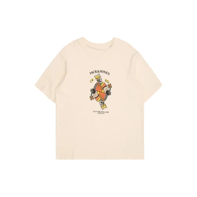 Afbeelding van Jack &amp; Jones Joranatomy Skull Tee Ss Crew Neck Sn Jnr, antiek wit., 164