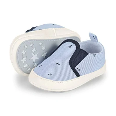 Afbeelding van Sterntaler Jongens babyschoen Slipper, Blauw (Sky 2301926), 17 18 EU, hemel 2301926, 17/18 EU